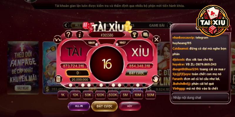 App tài xỉu được rất nhiều người quan tâm và tham gia hiện nay