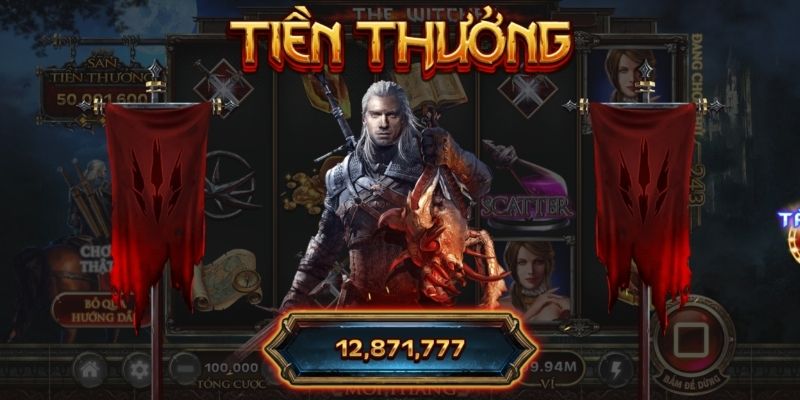 Quay hũ Witcher được ưa chuộng vô cùng tại FB88